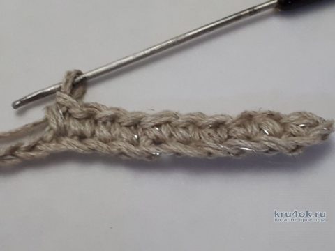 Сумка крючком, мастер - класс от Фланденой Татьяны вязание и схемы вязания