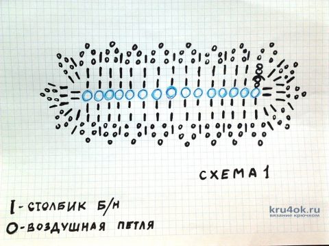 Вязанный крючком горшочек с цветами. Работа Анны вязание и схемы вязания