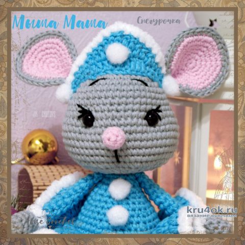 Кокошник для Мыши Маши. Работа Alise Crochet вязание и схемы вязания