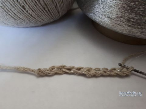 Сумка крючком, мастер - класс от Фланденой Татьяны вязание и схемы вязания