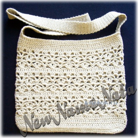 Вязаная сумочка для девочки. Работа NewNameNata вязание и схемы вязания
