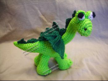 Схемы вязания игрушки дракон