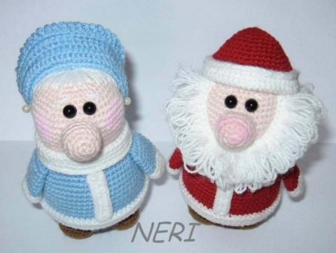 Дед Мороз и бабушка Снегурочка от Neri