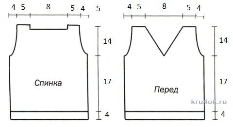 Жилет крючком для мальчика. Работа Эльвира Ткач вязание и схемы вязания