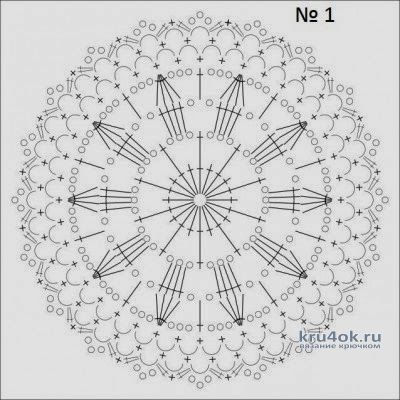 Вязанные крючком ёлочные шары. Работы Аллы вязание и схемы вязания