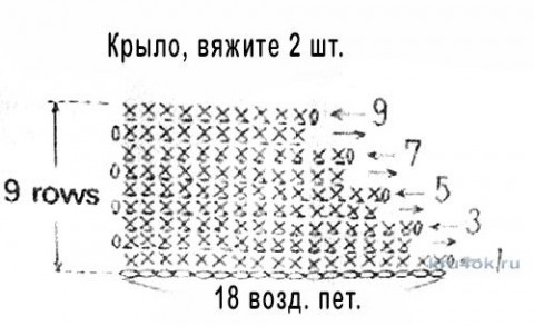 Салфетка с лебедями. Работа Нины Яснило вязание и схемы вязания