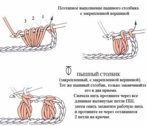 пышный столбик