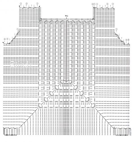 схема вязания