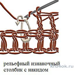 Юбка-сарафан Меандр. Работа Ирины вязание и схемы вязания