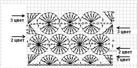 Шапочка, манишка и гетры крючком - работы Татьяны вязание и схемы вязания