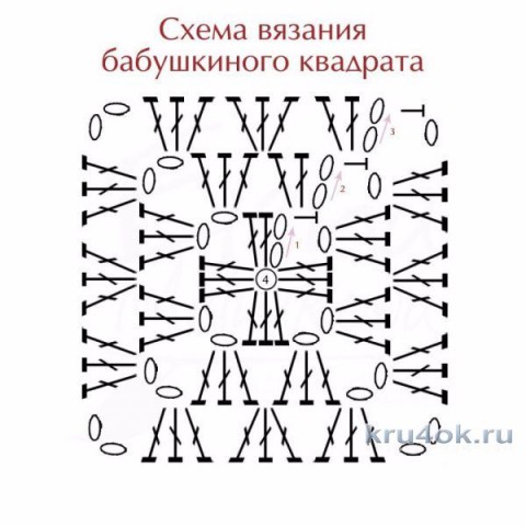 Детский плед крючком. Работа Инны Пальчун вязание и схемы вязания