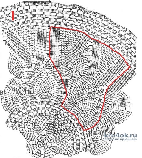 Выпускное платье для девочки. Работа Зинаиды вязание и схемы вязания