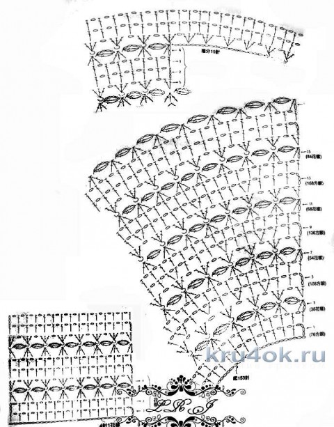 Сарафан в полоску для девочки. Работа Эльвиры Ткач вязание и схемы вязания