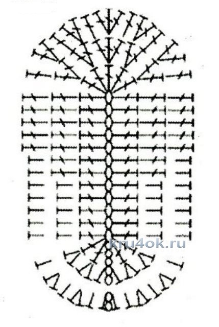 Пинетки - кеды крючком. Мастер-класс! вязание и схемы вязания