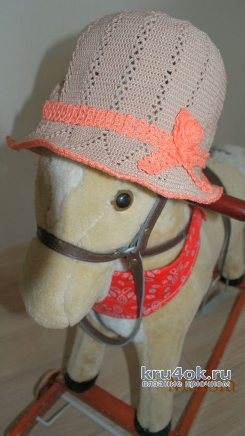 Летняя шляпа для девочки. Работа Marsia Sia вязание и схемы вязания